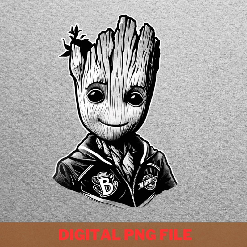 Groot Vs Milwaukee Brewers Timber Turnabout PNG, Groot PNG, Milwaukee Brewers Digital Png Files.jpg