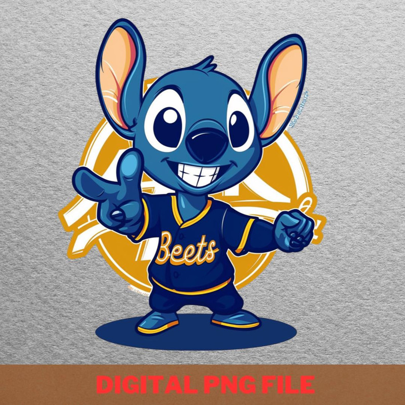Stitch Vs Milwaukee Brewers Monumental Duel PNG, Stitch PNG, Milwaukee Brewers Digital Png Files.jpg