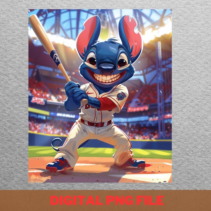 Stitch Vs Milwaukee Brewers Masterful Clash PNG, Stitch PNG, Milwaukee Brewers Digital Png Files.jpg