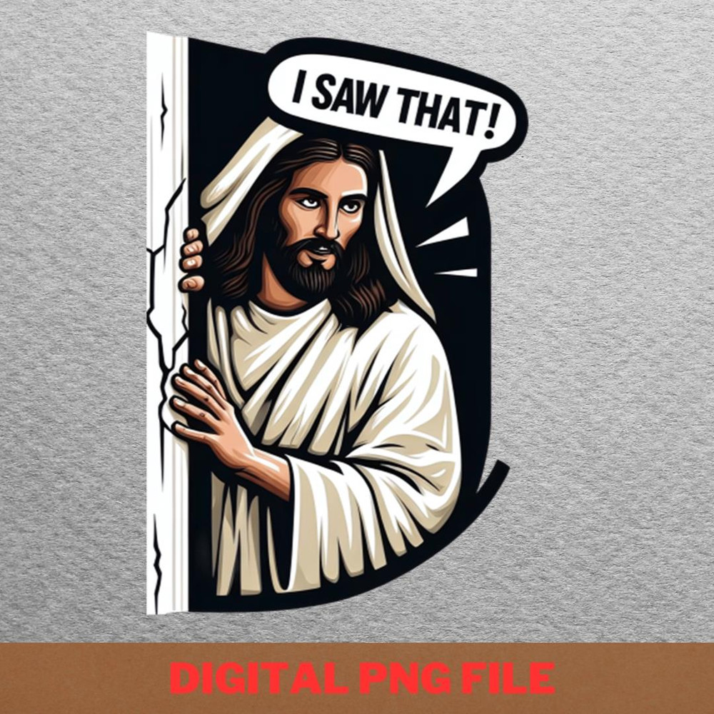 Jesus Meme Godly Guffaws PNG, Jesus Meme PNG, Jesus Christ Digital Png Files.jpg