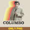 Columbo Vintage Faded Style PNG, True Crime PNG, Serial Killer Digital Png Files.jpg