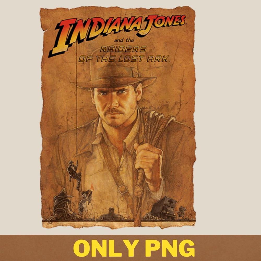 Action Adventure Lucasfilm Indiana Jones PNG, Adventure Movies PNG, 80s Movies Digital Png Files.jpg