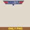 Action Adventure Rooster Top Gun Logo PNG, Adventure Movies PNG, 80s Movies Digital Png Files.jpg