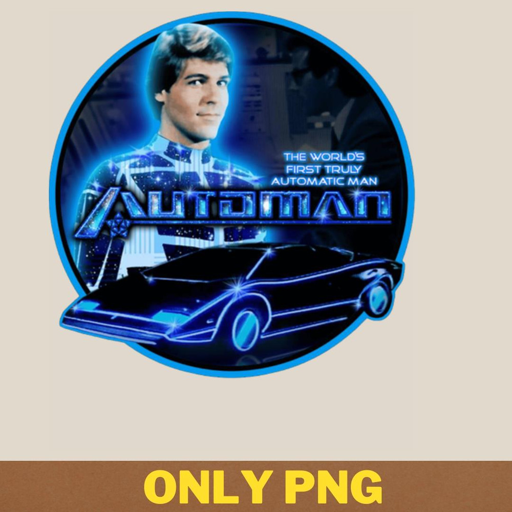 Action Adventure Automan The Worlds First PNG, Adventure Movies PNG, 80s Movies Digital Png Files.jpg