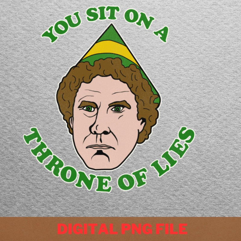Buddy The Elf Christmas Frosty Mornings PNG, Elf Christmas PNG, Elf Movie Digital Png Files.jpg