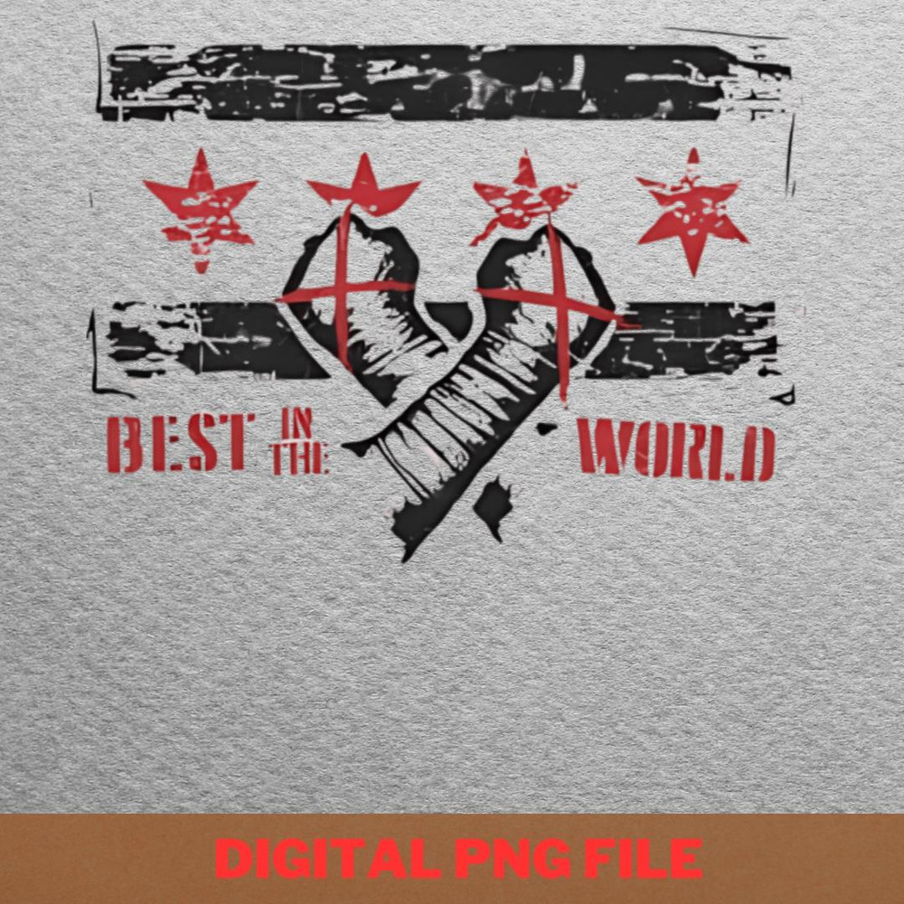 Cm Punk Fierce PNG, Wwe Raw PNG, Wwe Smackdown Digital Png Files.jpg