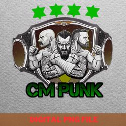 cm punk gamechanger png, wwe raw png, wwe smackdown digital png files