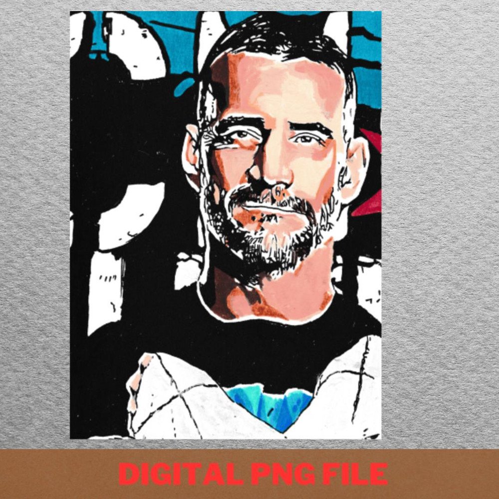 Cm Punk Provocative PNG, Wwe Raw PNG, Wwe Smackdown Digital Png Files.jpg
