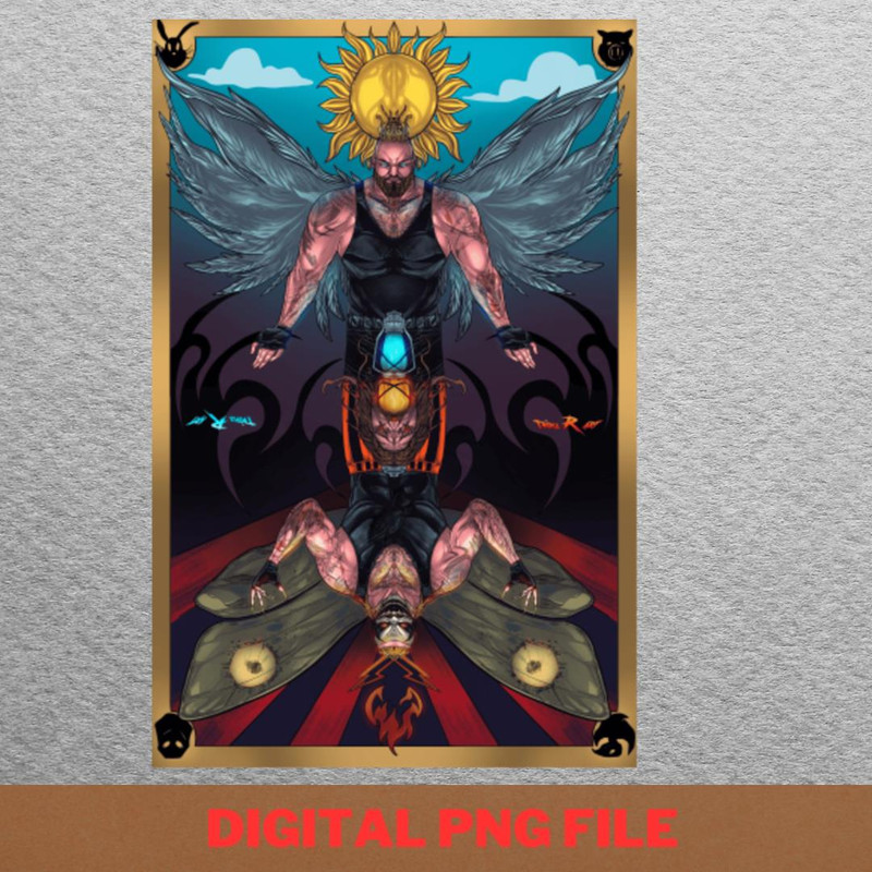 Cm Punk Defying PNG, Wwe Raw PNG, Wwe Smackdown Digital Png Files.jpg