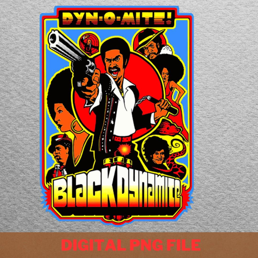 Blaxploitation Era Legendary PNG, Black Power PNG, Black History Digital Png Files.jpg
