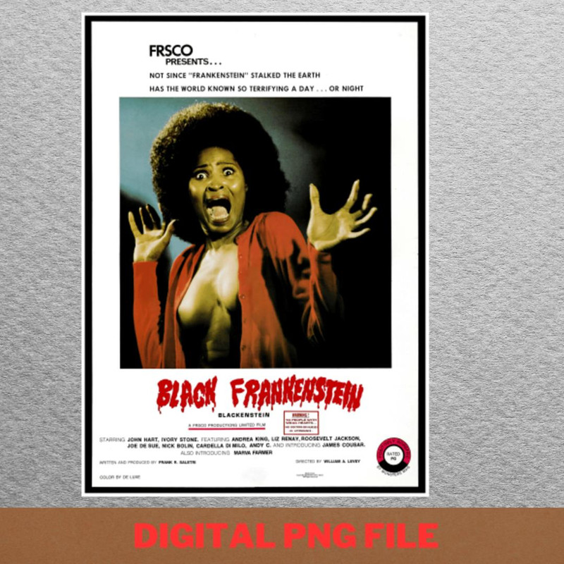 Blaxploitation Cool Vibes PNG, Black Power PNG, Black History Digital Png Files.jpg