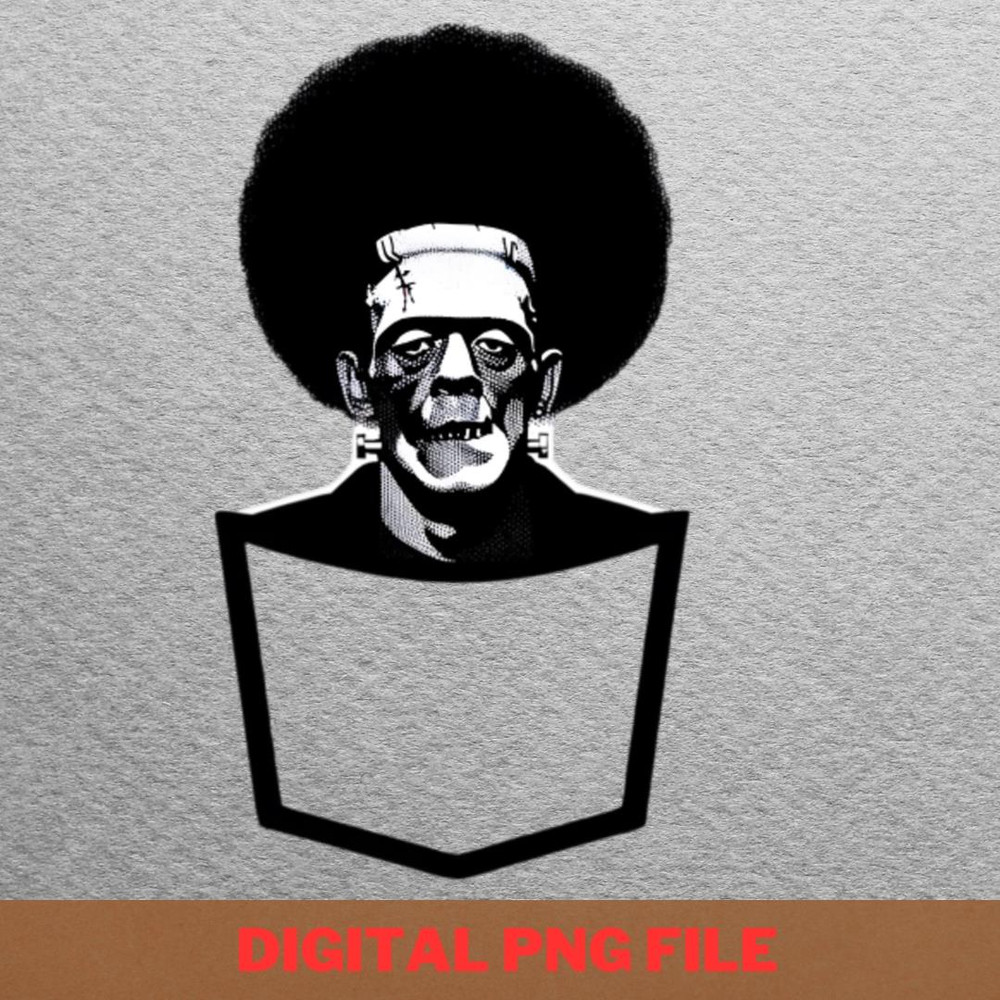 Blaxploitation Cinematic Revolution PNG, Black Power PNG, Black History Digital Png Files.jpg