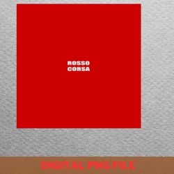 rosso corsa racing red - ferrari f1 legends png, ferrari f1 png, f1 racing digital png files
