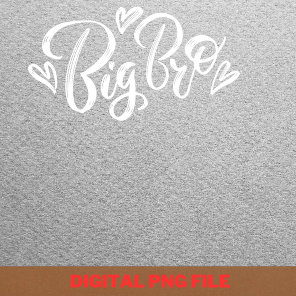 Big Brother Hikes PNG, Big Brother PNG, Funny Family Digital Png Files.jpg