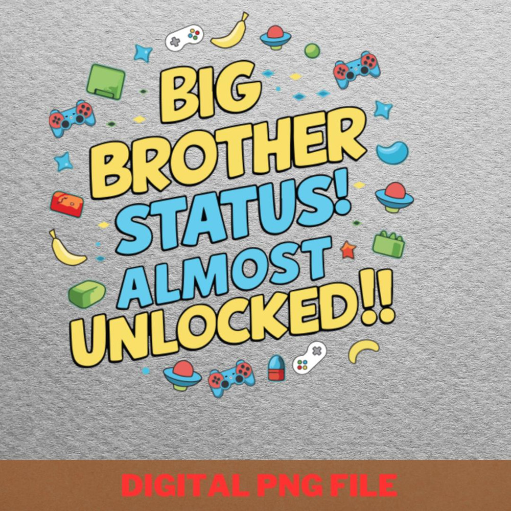 Big Brother Influences PNG, Big Brother PNG, Funny Family Digital Png Files.jpg