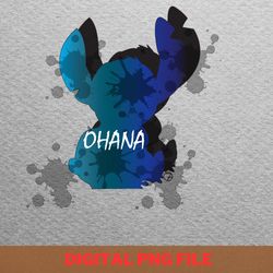 stitch hula vibes png, stitch png, lilo and stitch digital png files