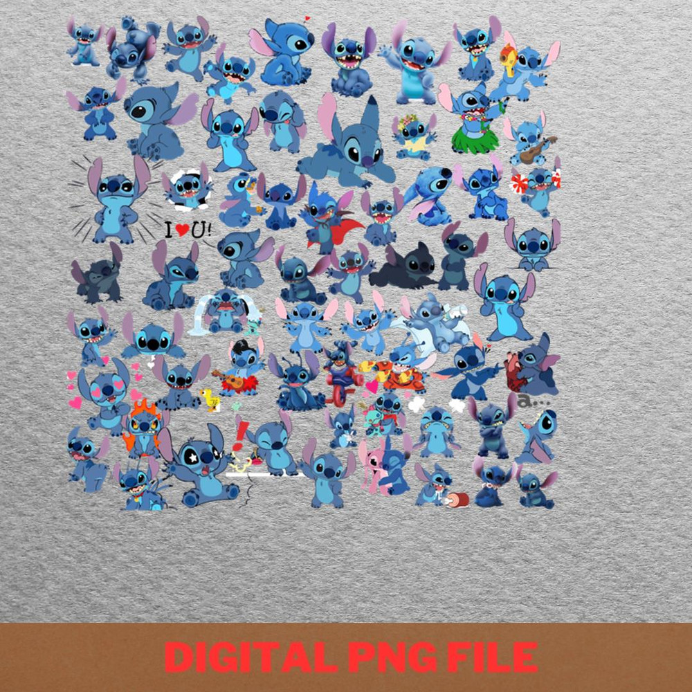 Stitch Tropical Joy PNG, Stitch PNG, Lilo And Stitch Digital Png Files.jpg