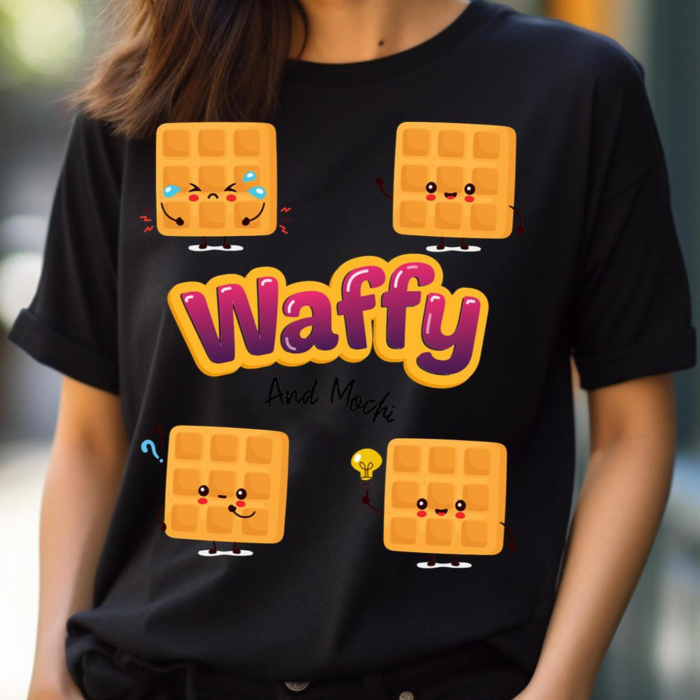 Waffles And Mochi Ice Cream PNG, Waffles And Mochi PNG, Japanese Mochi Digital Png Files.jpg