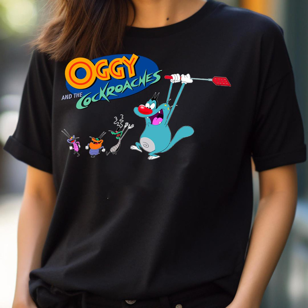 Oggy Rainy Day PNG, Oggy PNG, Oggy Cockroaches Digital Png Files.jpg