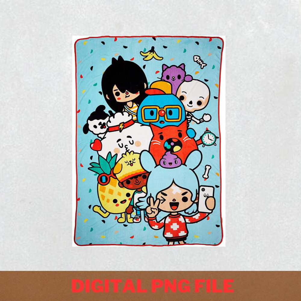 Toca Boca Holidays PNG, Toca Boca PNG, Toca Game Digital Png Files.jpg