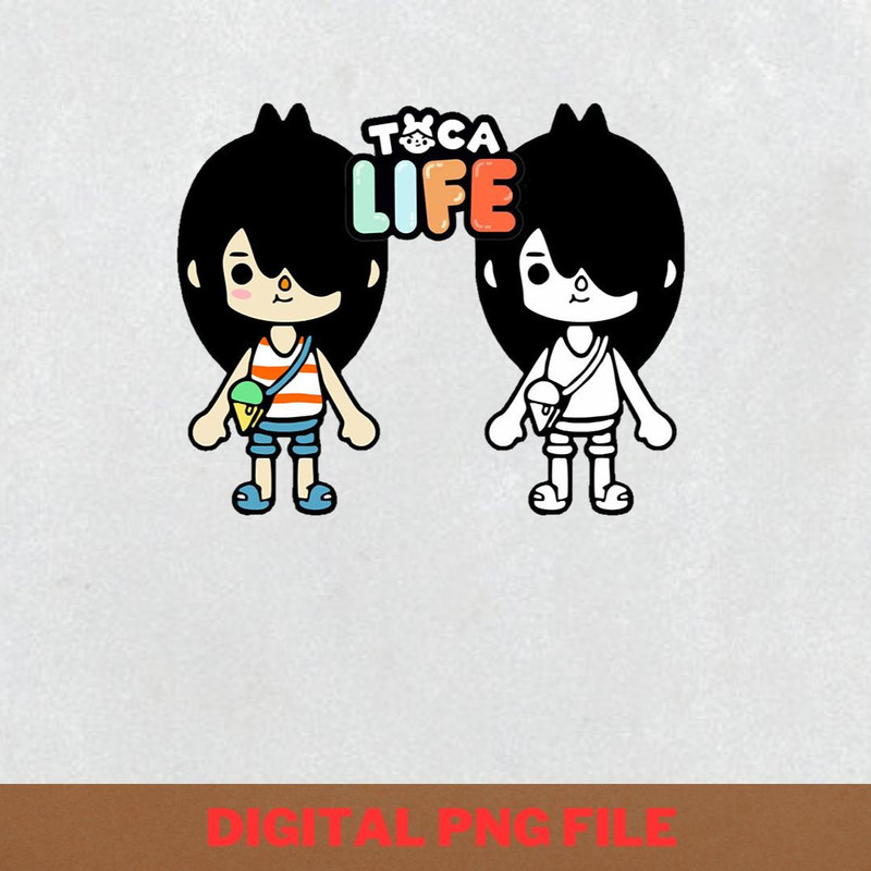 Toca Boca Friendship PNG, Toca Boca PNG, Toca Game Digital Png Files.jpg
