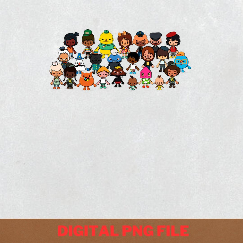 Toca Boca Robots PNG, Toca Boca PNG, Toca Game Digital Png Files.jpg