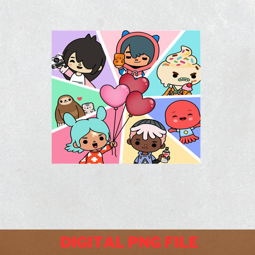 Toca Boca Skiing PNG, Toca Boca PNG, Toca Game Digital Png Files.jpg