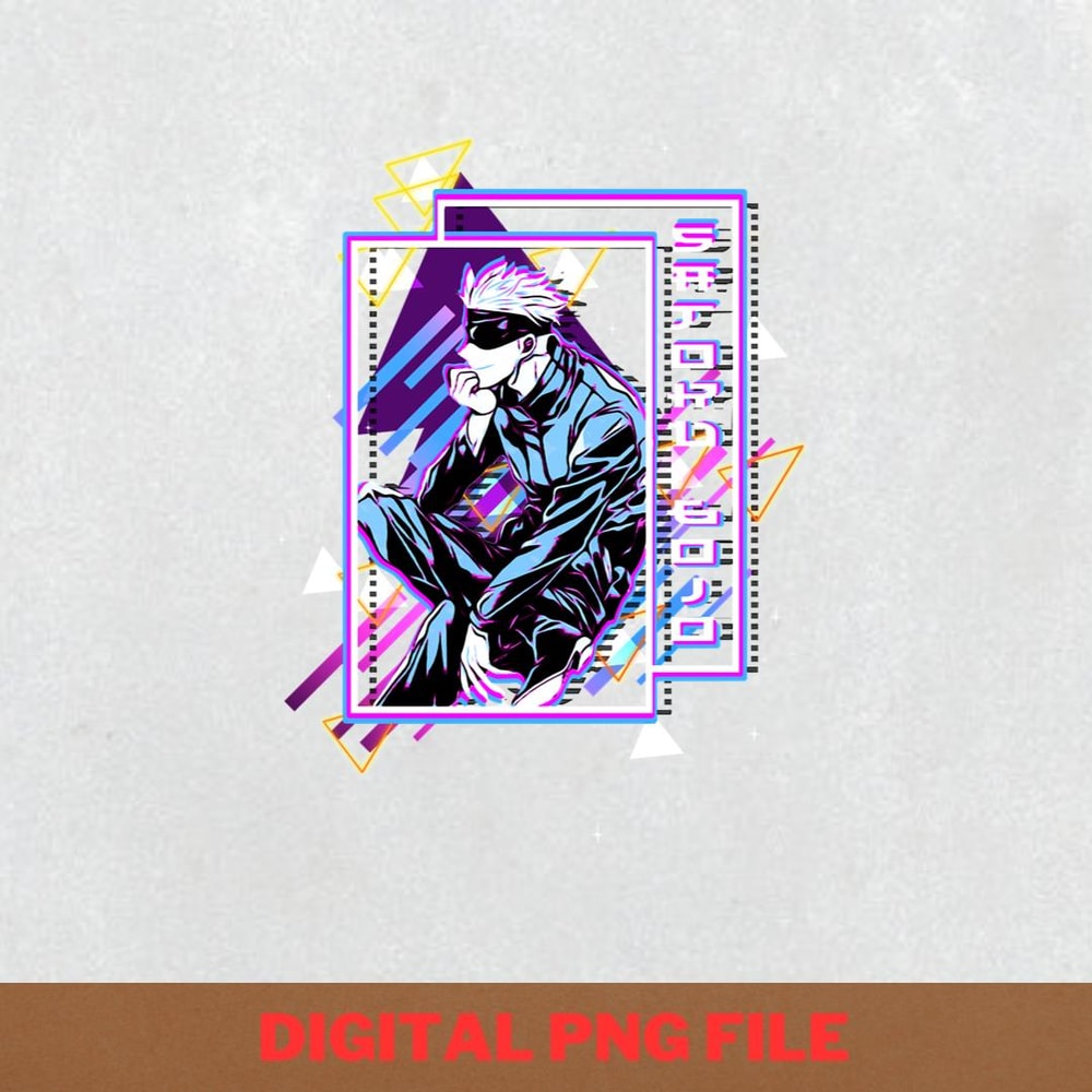 Gojo Jujutsu Kaisen Hidden Past PNG, Gojo Satoru PNG, Jujutsu Kaisen Digital Png Files.jpg