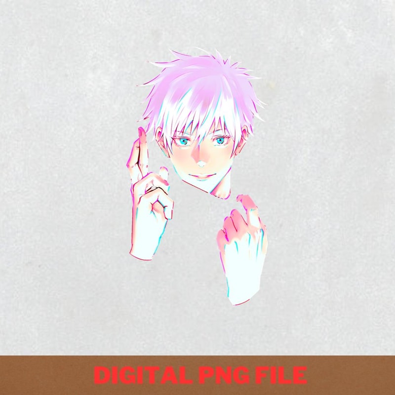 Gojo Jujutsu Kaisen Enigmatic History PNG, Gojo Satoru PNG, Jujutsu Kaisen Digital Png Files.jpg