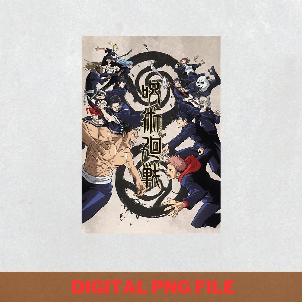 Gojo Jujutsu Kaisen Layered Personality PNG, Gojo Satoru PNG, Jujutsu Kaisen Digital Png Files.jpg