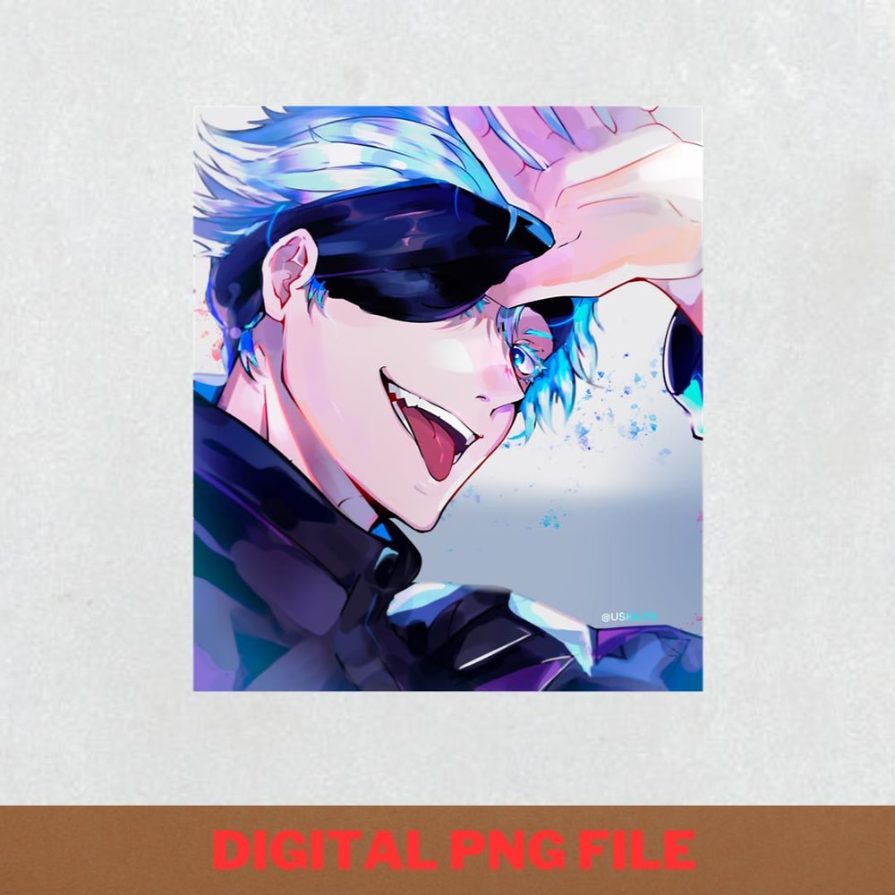Gojo Jujutsu Kaisen Hidden Powers PNG, Gojo Satoru PNG, Jujutsu Kaisen Digital Png Files.jpg