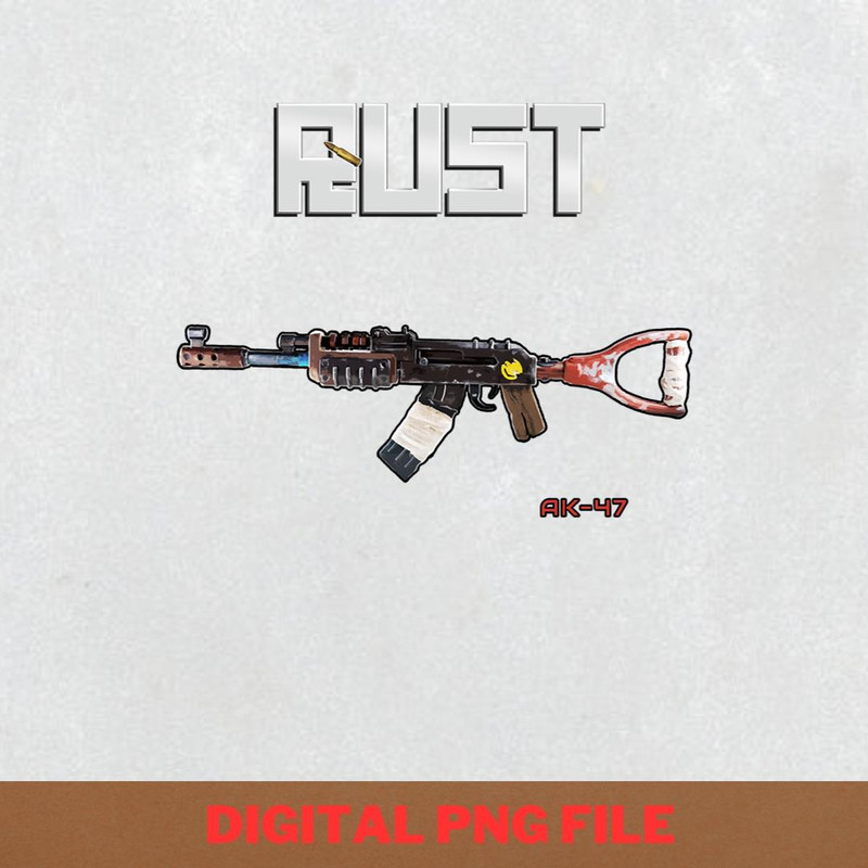 Rust Game Seasons PNG, Rust Game PNG, Rust Video Game Digital Png Files.jpg