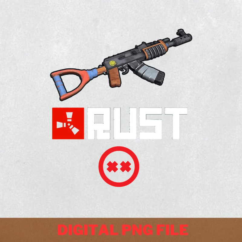 Rust Game Skills PNG, Rust Game PNG, Rust Video Game Digital Png Files.jpg