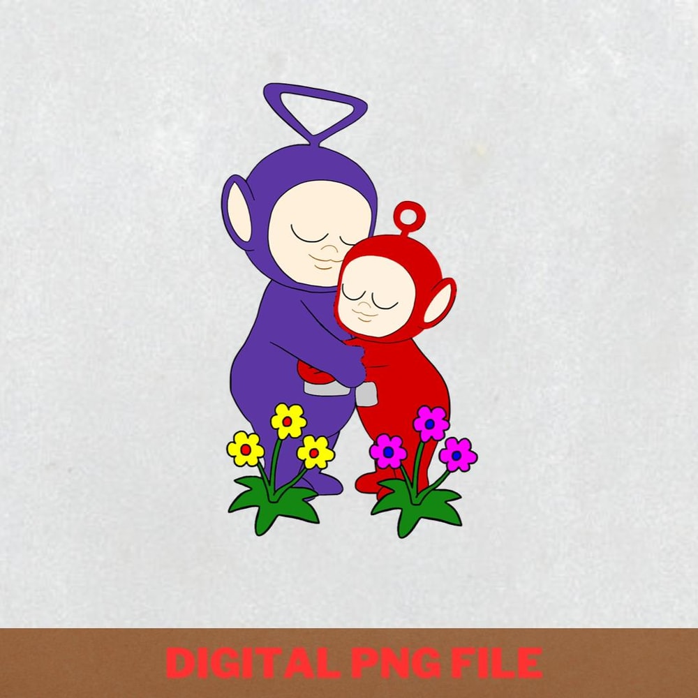 Teletubbies Cartoon Hugs PNG, Teletubbies Cartoon PNG, Tinky Winky Digital Png Files.jpg