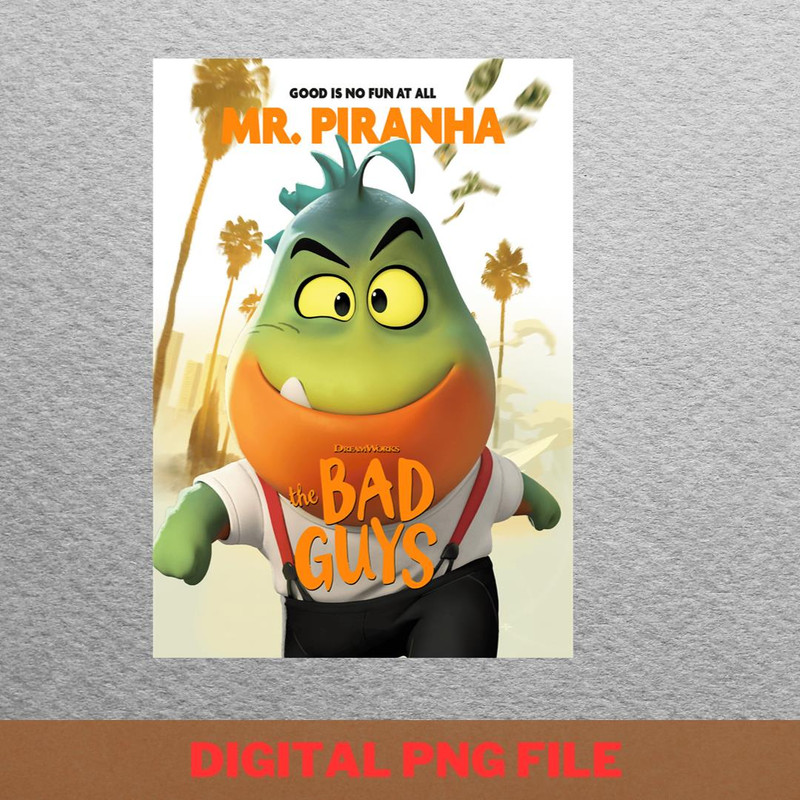 The Bad Guys Tactics PNG, The Bad Guys PNG, Cartoon Animals Digital Png Files.jpg