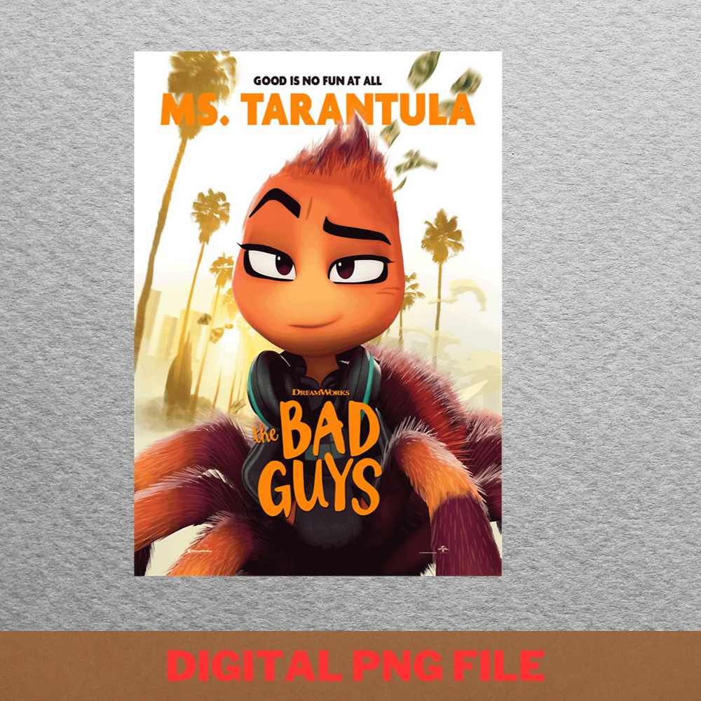 The Bad Guys Undertone PNG, The Bad Guys PNG, Cartoon Animals Digital Png Files.jpg