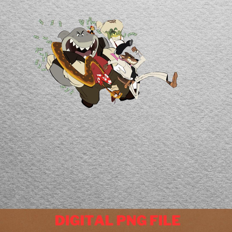 The Bad Guys X-Factor PNG, The Bad Guys PNG, Cartoon Animals Digital Png Files.jpg