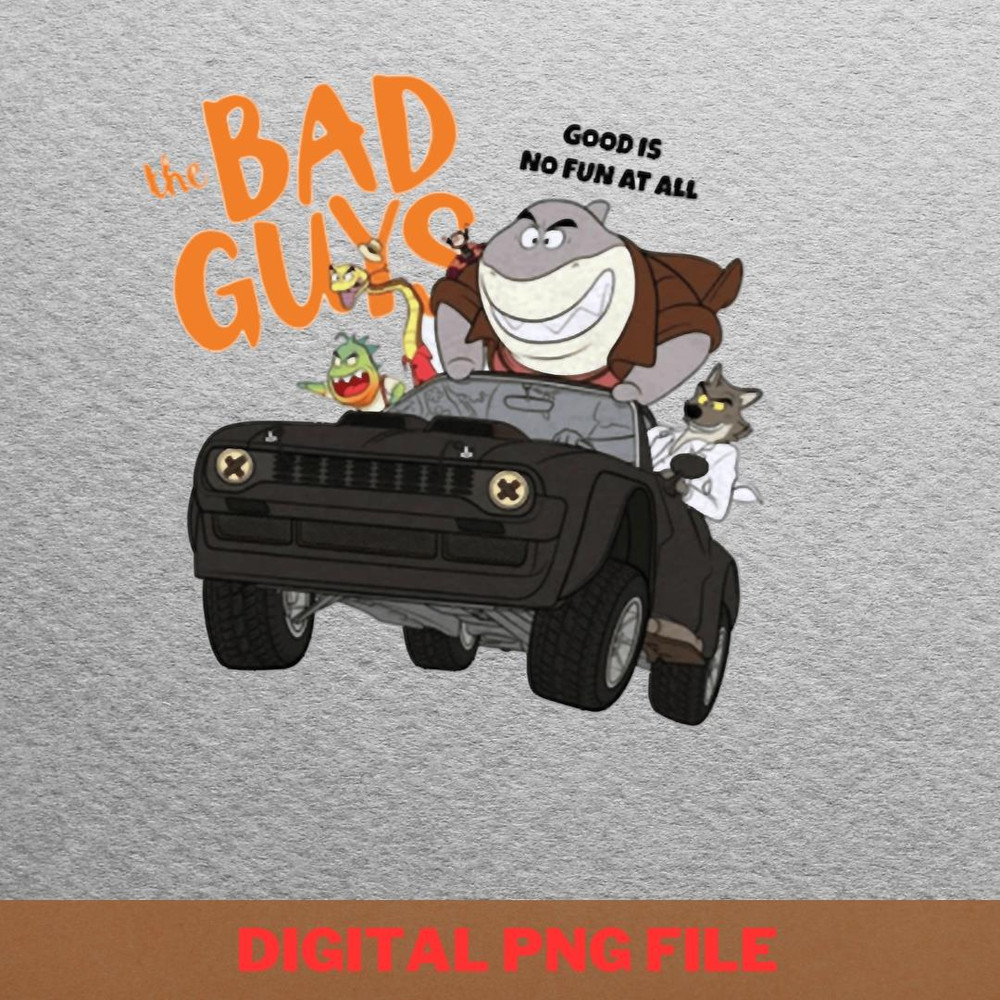 The Bad Guys Dimension PNG, The Bad Guys PNG, Cartoon Animals Digital Png Files.jpg