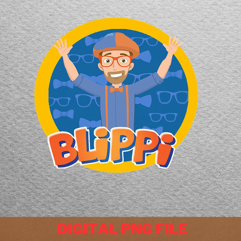 Blippi Birthday Adventure Ahead PNG, Blippi Halloween PNG, Blippi Halloween Espanol Digital Png Files.jpg