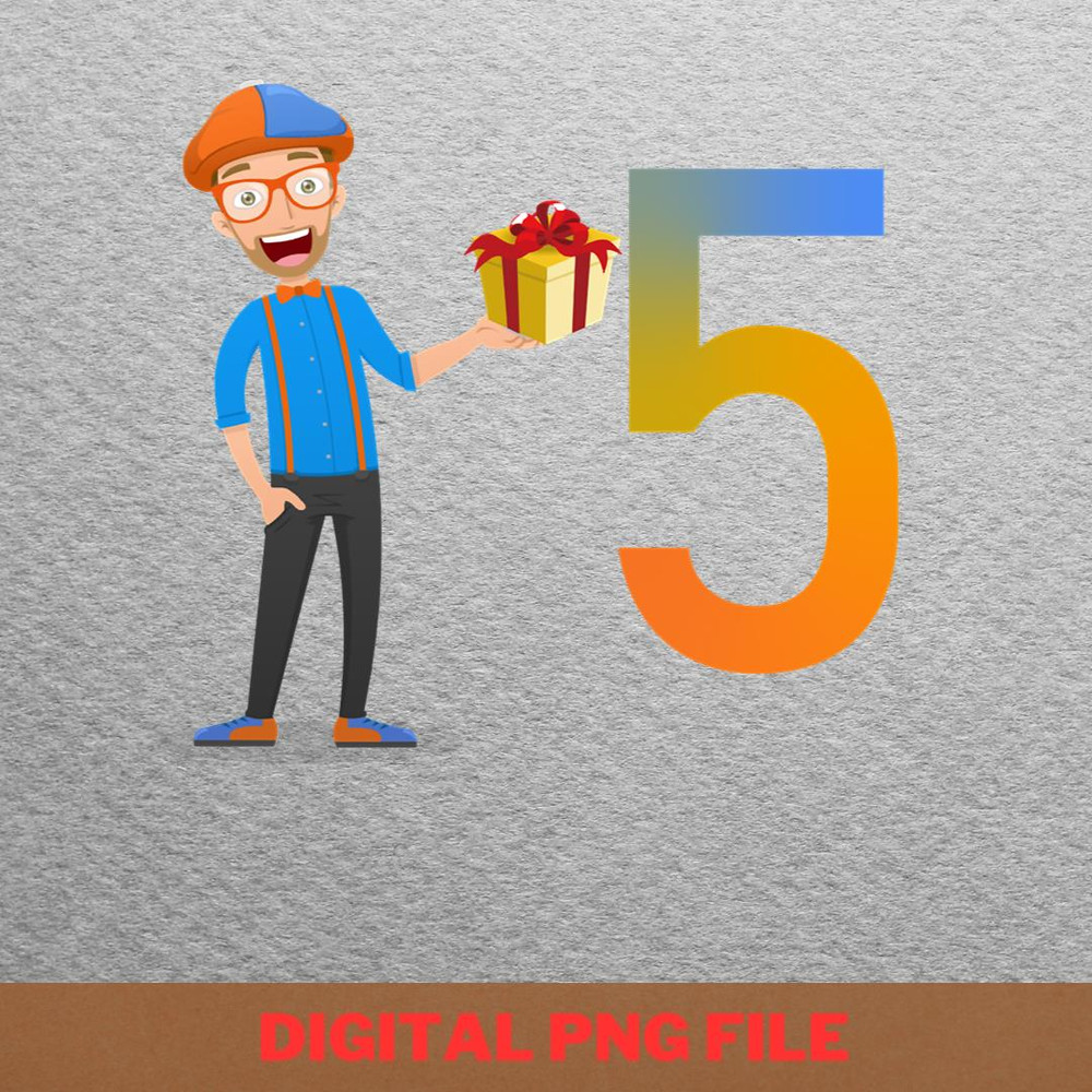 Blippi Birthday Carnival Capers PNG, Blippi Halloween PNG, Blippi Halloween Espanol Digital Png Files.jpg