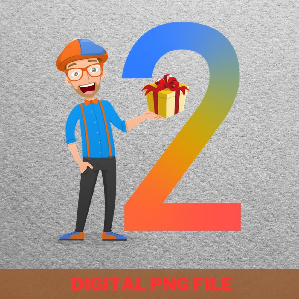 Blippi Birthday Celebrations Unleashed PNG, Blippi Halloween PNG, Blippi Halloween Espanol Digital Png Files.jpg