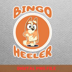 bluey playful puppy paws png, bluey png, bluey and bingo digital png files