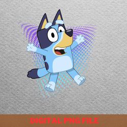 bluey wag tastic antics png, bluey png, bluey and bingo digital png files