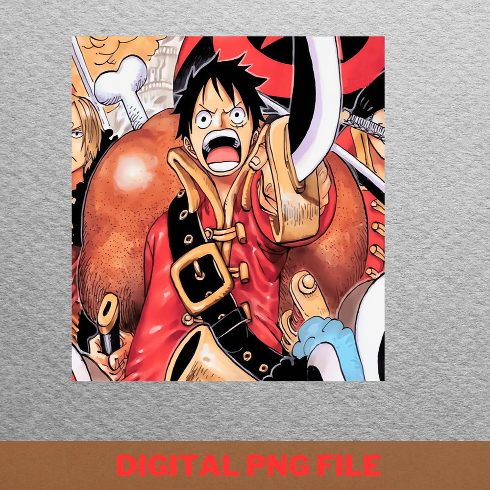 Monkey D. Luffy Roger Hat PNG, Monkey D Luffy PNG, One Piece Png.jpg