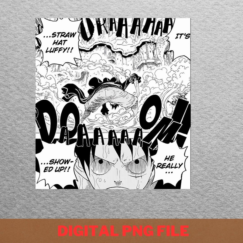 Monkey D. Luffy Fated Confrontation PNG, Monkey D Luffy PNG, One Piece Png.jpg