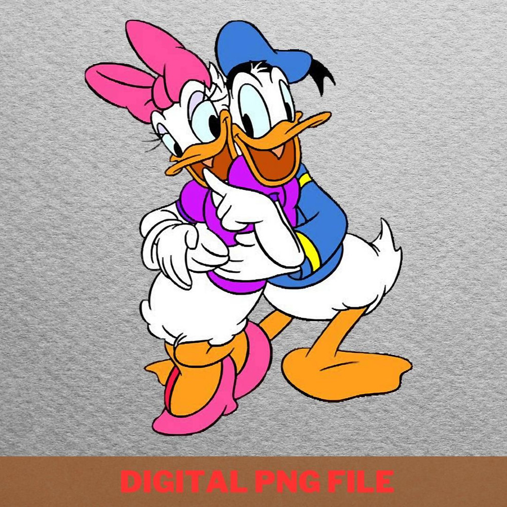 Donald Duck And Mickey Mouse PNG, Duck Donald PNG, Huey Duck Digital Png.jpg