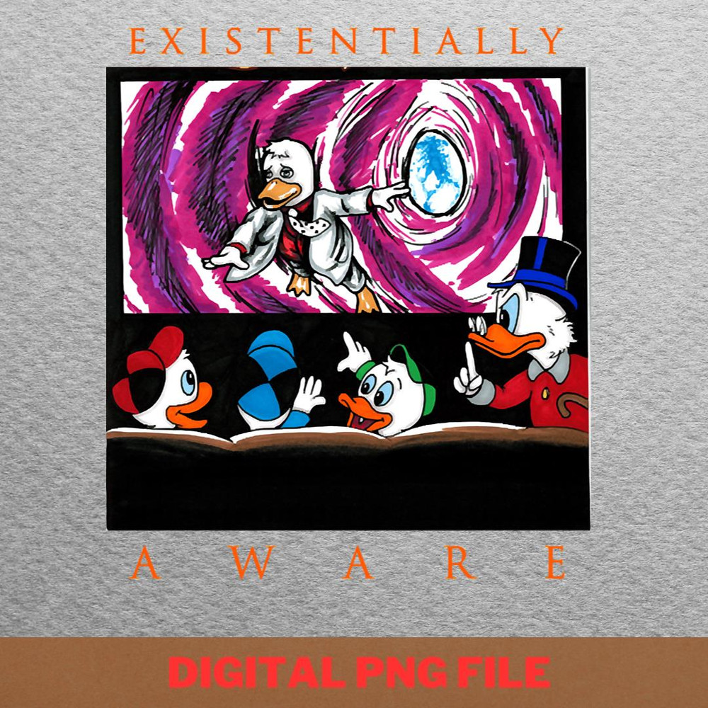 Donald Duck In Spanish PNG, Duck Donald PNG, Huey Duck Digital Png.jpg