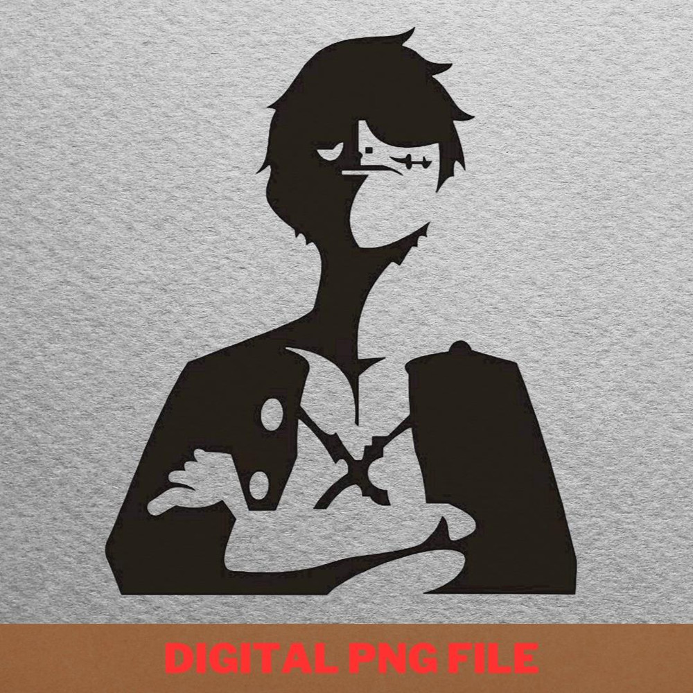 Monkey D Luffy Treasure Hunt PNG, Monkey D Luffy PNG, One Piece Anime Digital Png Files.jpg
