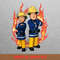 Fireman Sam Cultural Influence PNG, Fireman Sam PNG, Kids Tv Show Digital Png Files.jpg