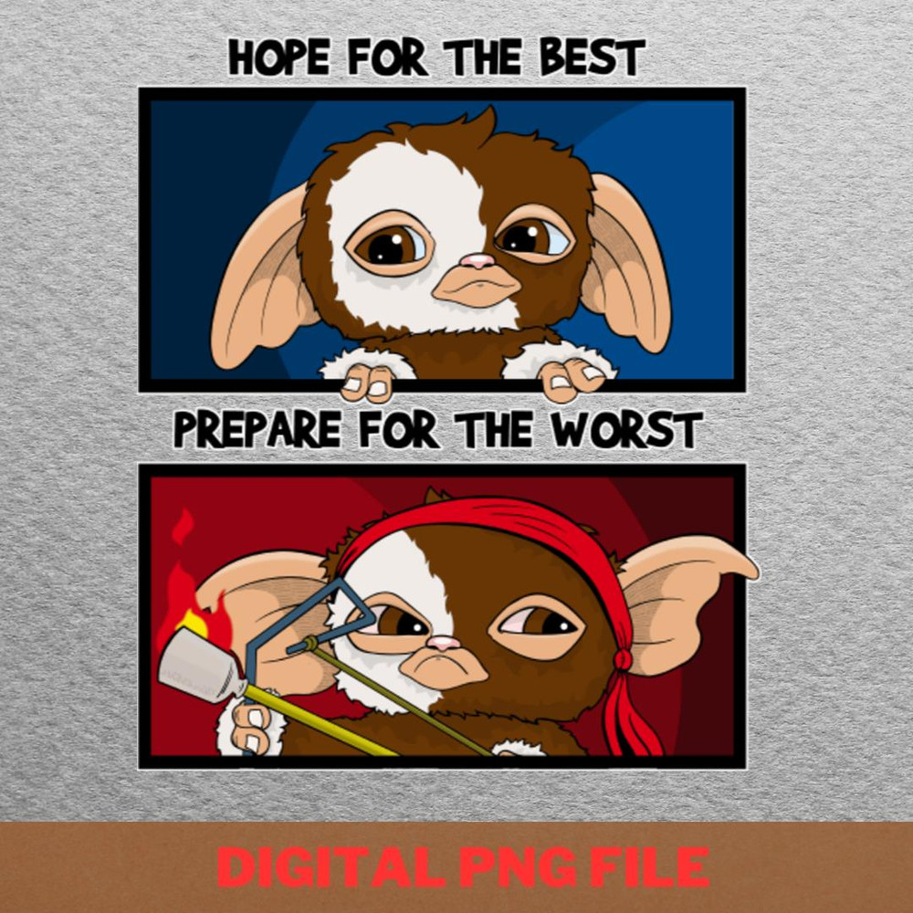 Gremlins Creepy Pranks PNG, Gremlins PNG, Scary Movies Digital Png Files.jpg